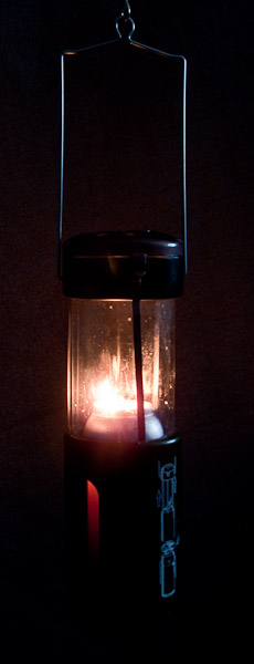 Candle Lantern in use. -  2017 - Gary Waidson - Ravenlore