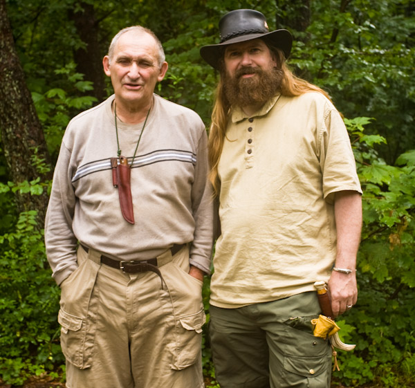 Mors Kochanski and Wayland -   Gary Waidson - Ravenlore Bushcraft and Wilderness skills.