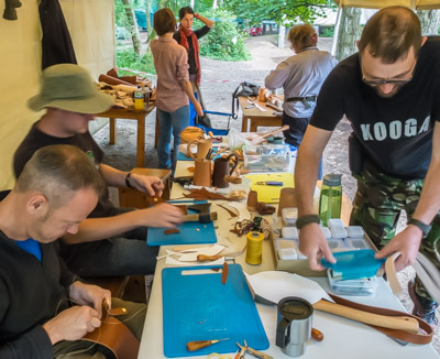 Leather Workshop -  2017 - Gary Waidson - Ravenlore