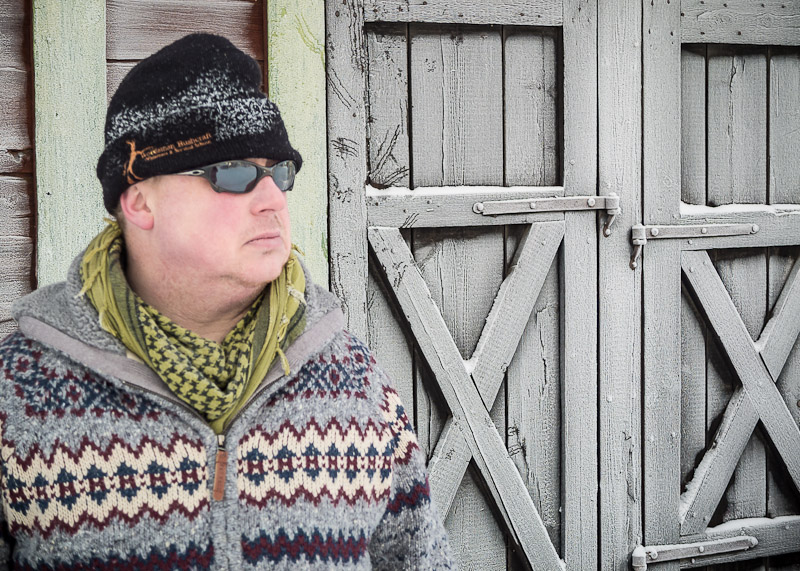 Damian in Jokkmokk