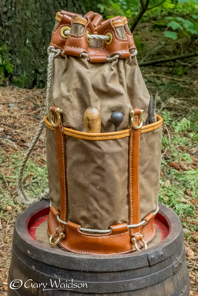 The Wayland Ditty Bag - ©  Gary Waidson - Ravenlore Bushcraft and Wilderness skills.