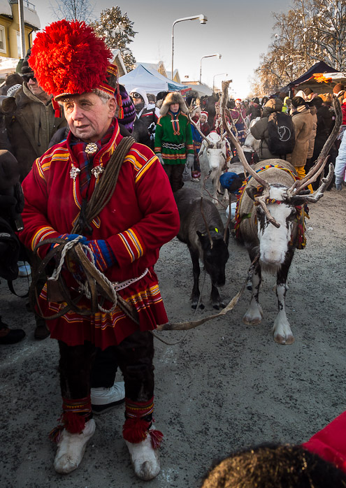 Jokkmokk Market - Reindeer Caravan -  2017 - Gary Waidson - Ravenlore