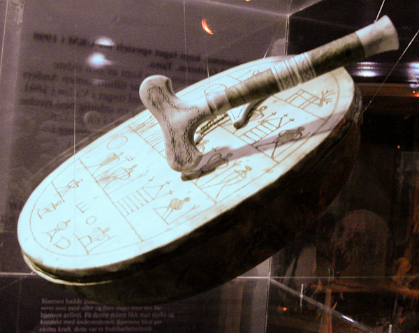 Saami bowl drum